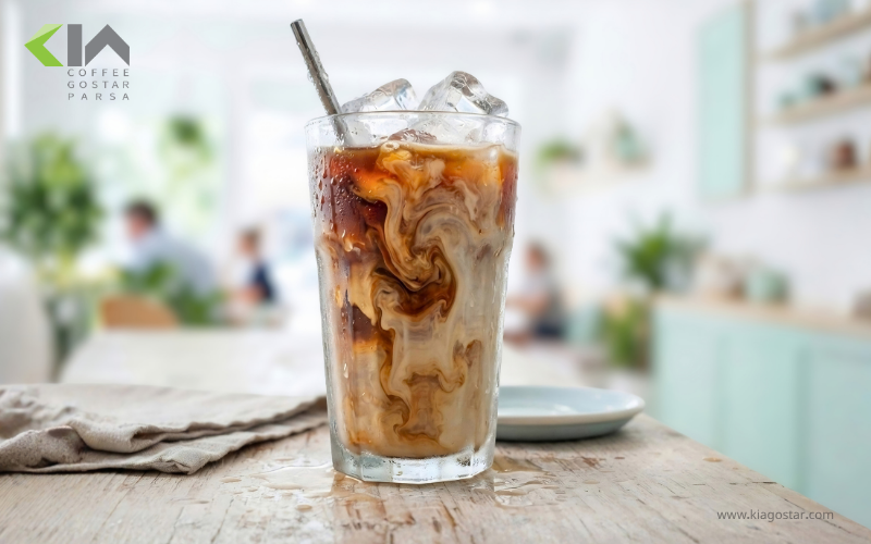 سیروپ برای آیس کافی