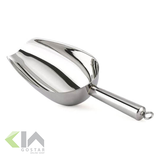 اسکوپ یخ استیل بزرگ سایز ۵