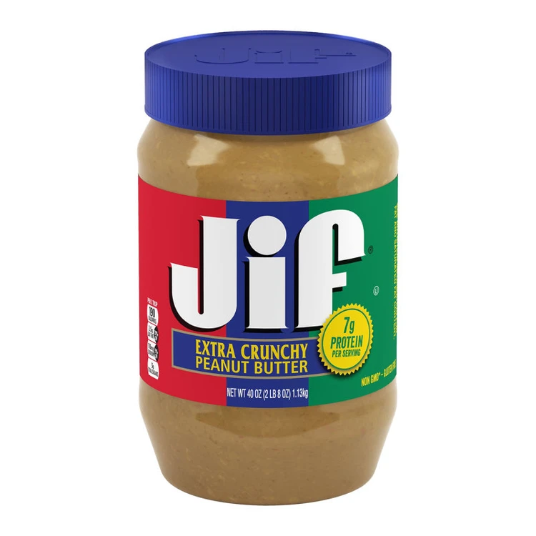 کره بادام زمینی در آبی جیف 454 گرم