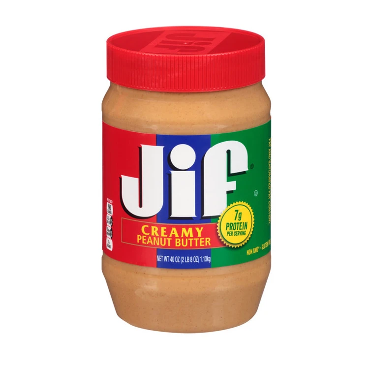 کره بادام زمینی در قرمز جیف 454 گرم