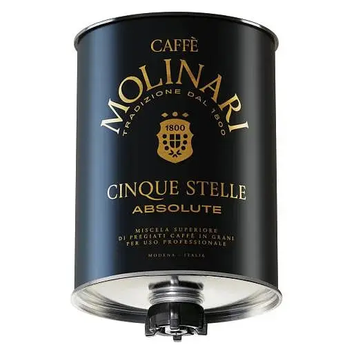 دانه قهوه 100% عربیکا مولیناری ۳ کیلوگرم