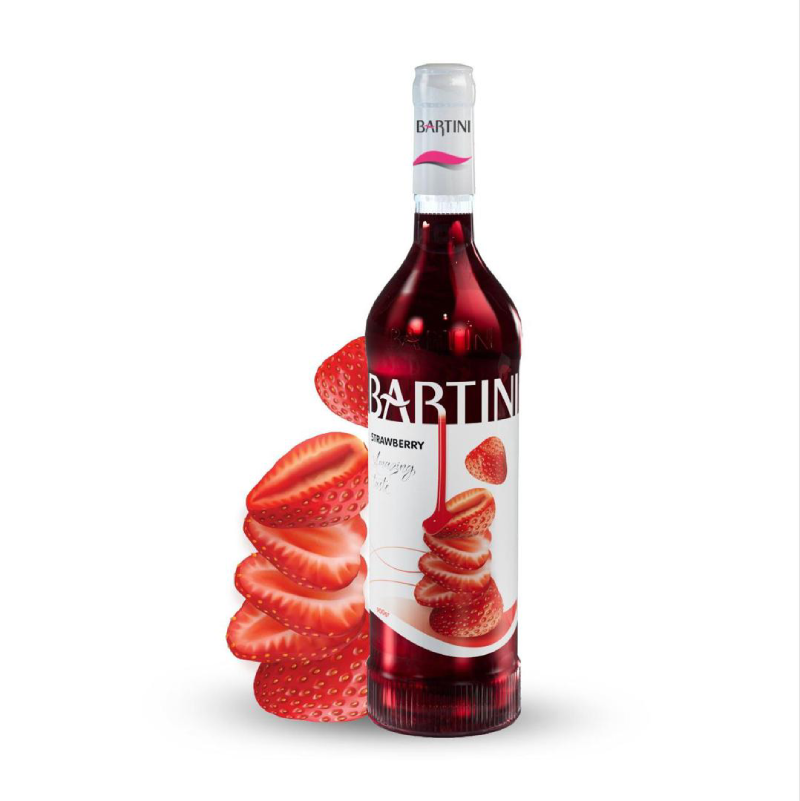 سیروپ توت فرنگی بارتینی 900 میلی لیتر
