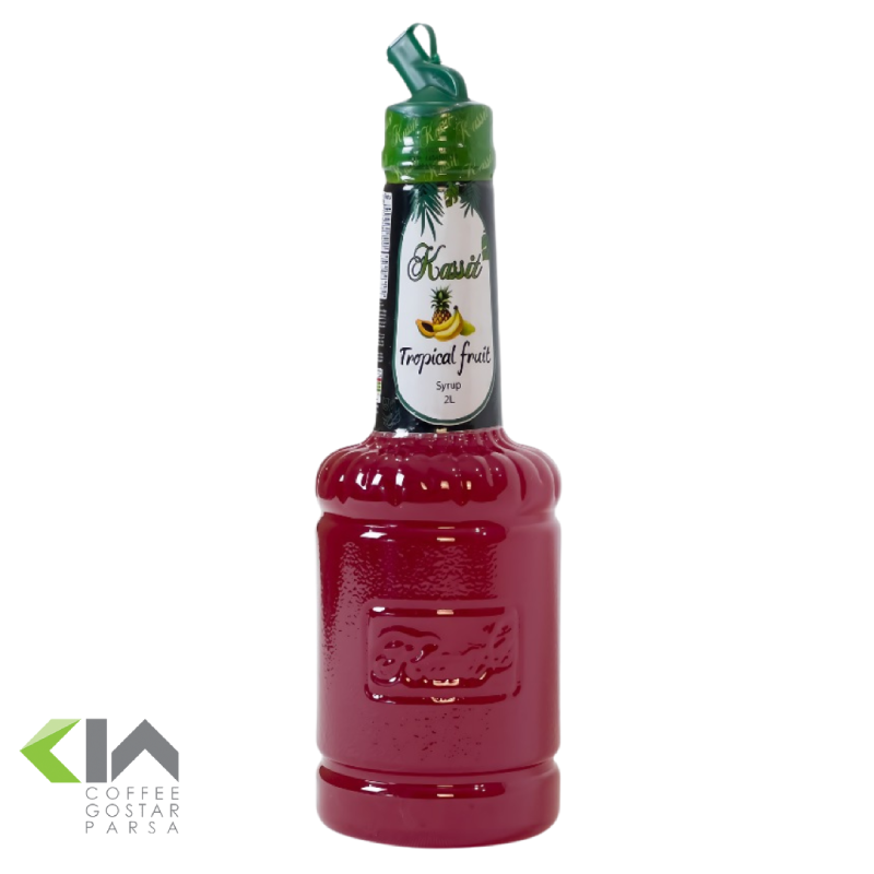 سیروپ میوه‌های استوایی قرمز کاسیت 2650 گرم