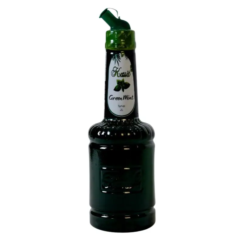 سیروپ نعنا سبز کاسیت 2 لیتر