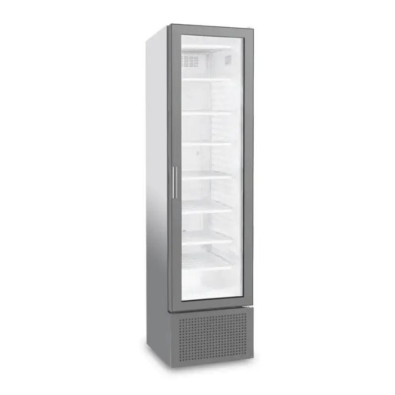 فريزر ايستاده درب شيشه بدون تاج عرض 50 کلیماسان مدل  VF225WOC