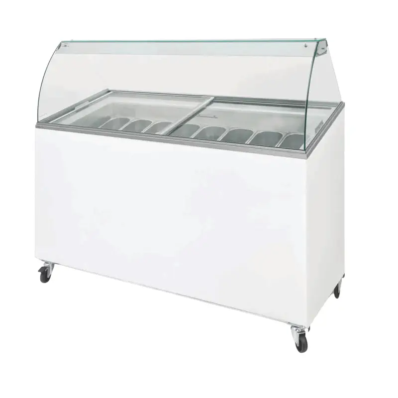 فريزر تاپينگ عرض 130 کلیماسان مدل D400 DFSG AF