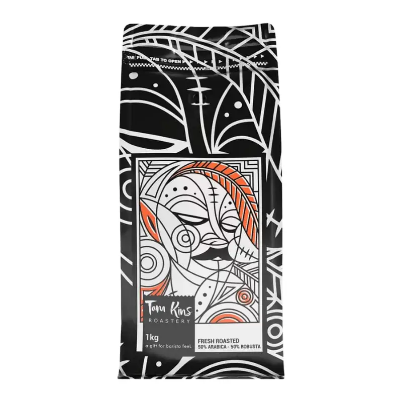 قهوه سفید فرانسه 50/50 تام کینز 1 کیلوگرم