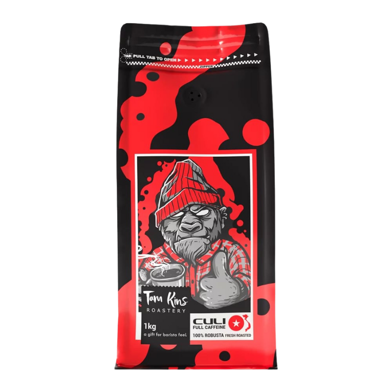 قهوه 100% روبوستا کولی قرمز تام کینز 1 کیلوگرم