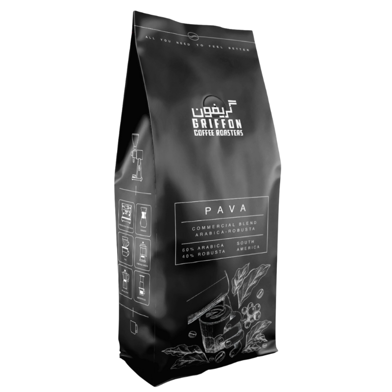 قهوه 60/40 پاوا گریفون 1 کیلوگرم