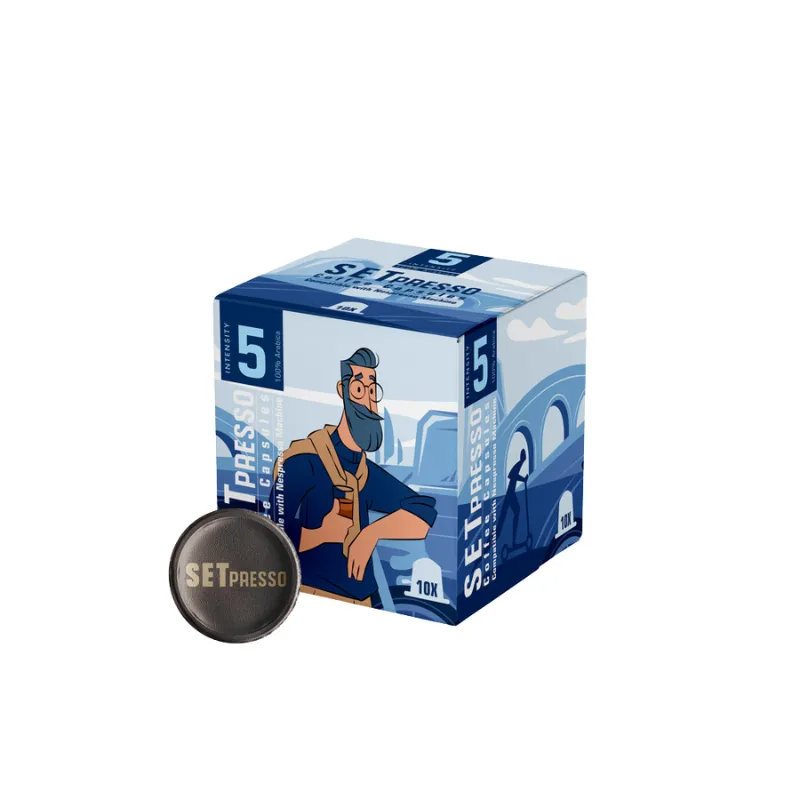 كپسول قهوه 10 تايي ست (نسپرسو) BLUE