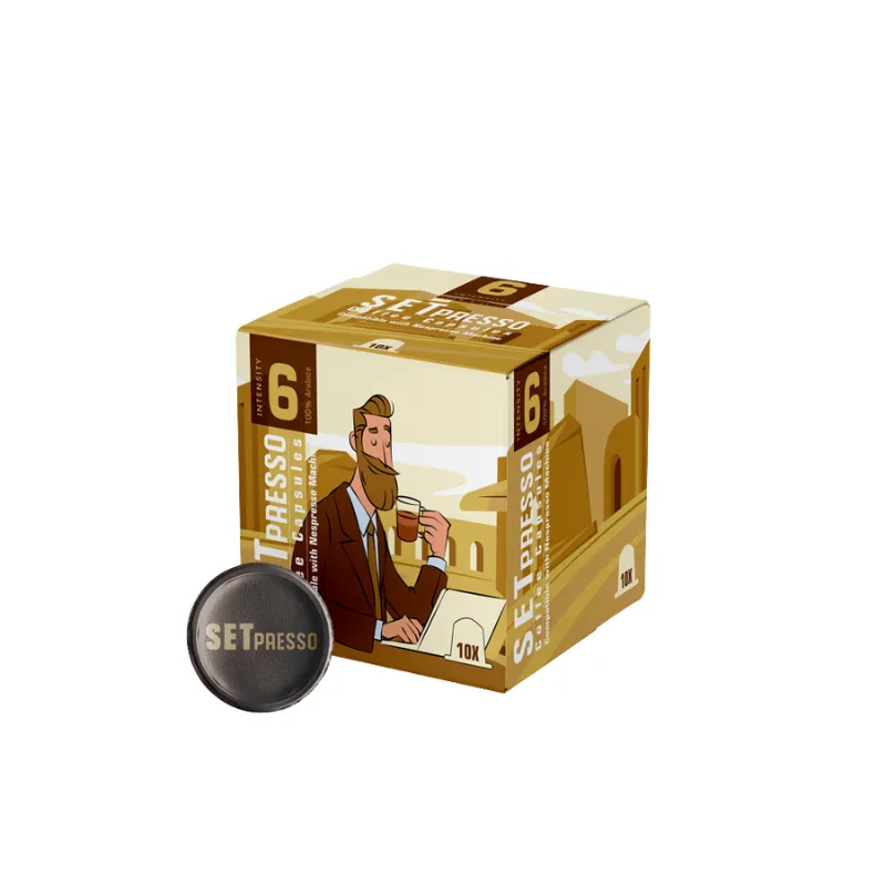 كپسول قهوه 10 تايي ست (نسپرسو) GOLD