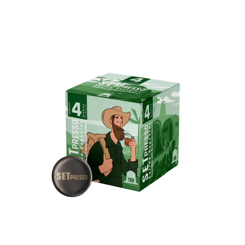 كپسول قهوه 10 تايي ست (نسپرسو) GREEN