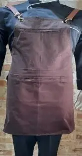 پیشبند باریستا قهوه‌ای کد 40