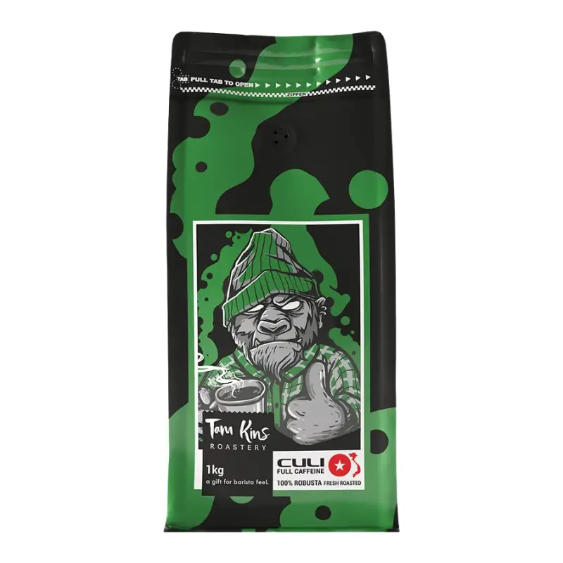قهوه 70% ربوستا کولی سبز تام کینز 1 کیلوگرم