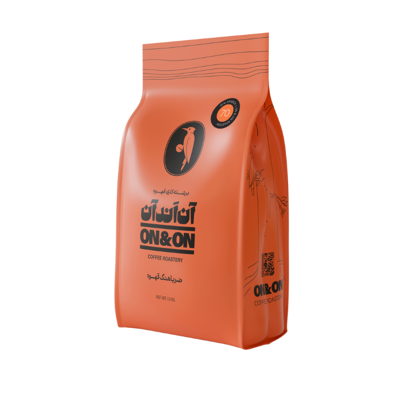 قهوه 70% ربوستا آن اند آن 1 کیلوگرم