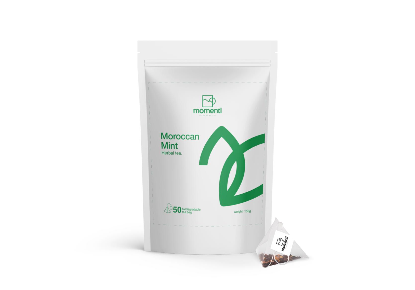 دمنوش تي بگ نعنا مراكشي مومنتي 50 عددي