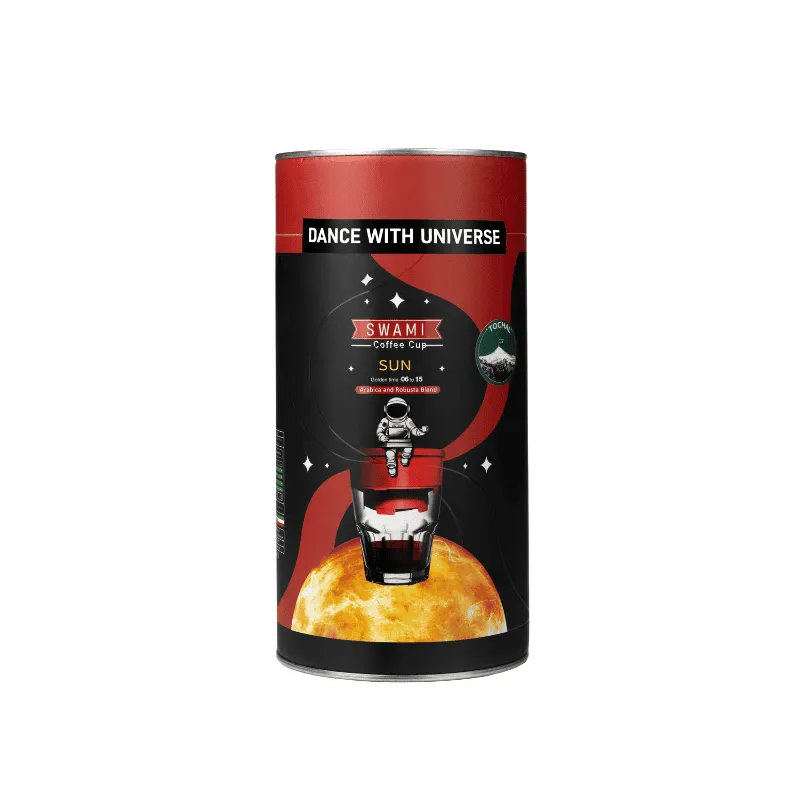 پک ۵ عددي قهوه سوامي كاپ لاين SUN توچال | طعم ياد: شکلات، پرتقال، كوكي فندوقي